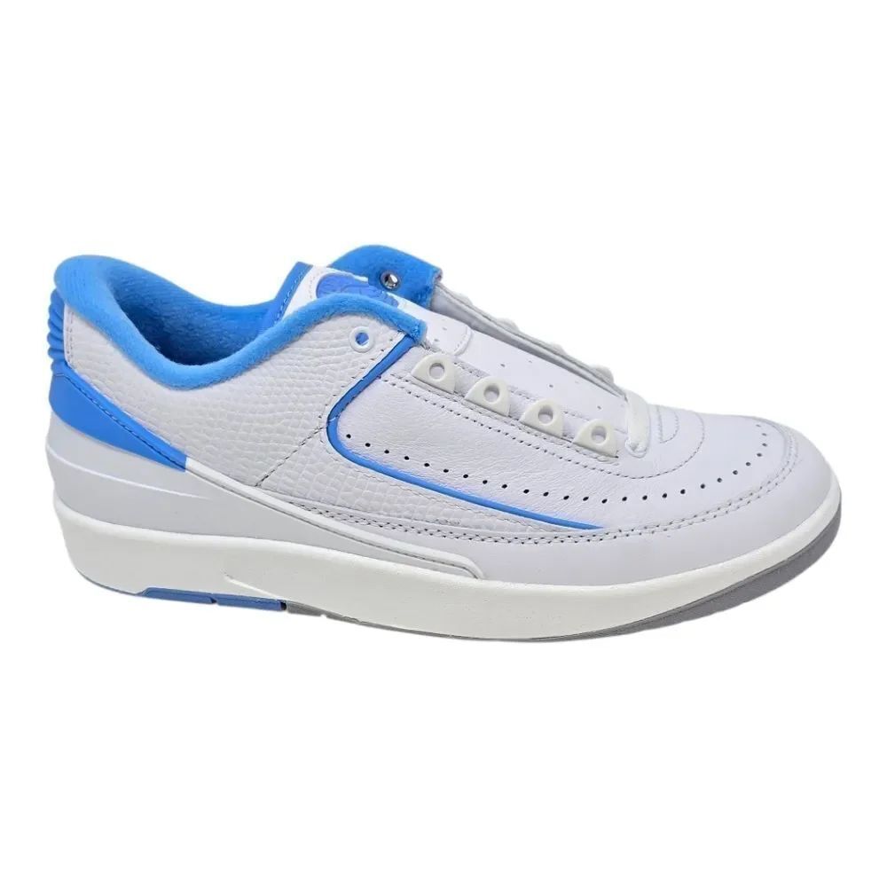 Nike Air Jordan 2 Retro Low University Blue White Size Boys Kids 6Y FJ6869 104